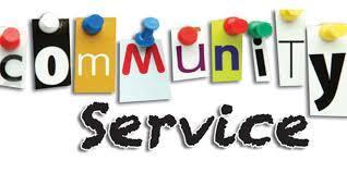 New Community Service Project Announcement!