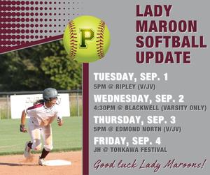 Perry High School Lady Maroons Softball