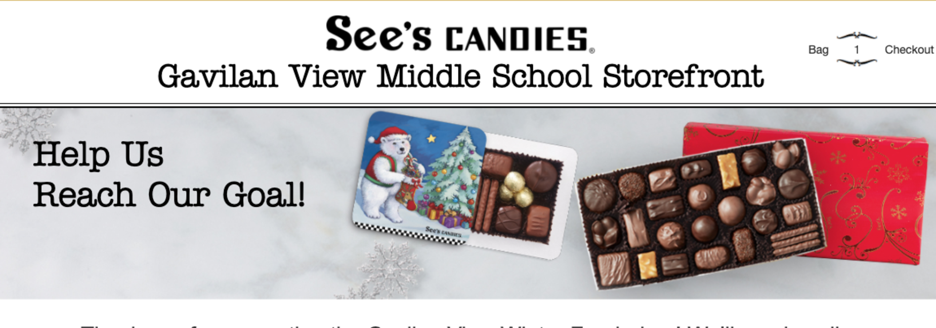 See's Candy Fundraiser