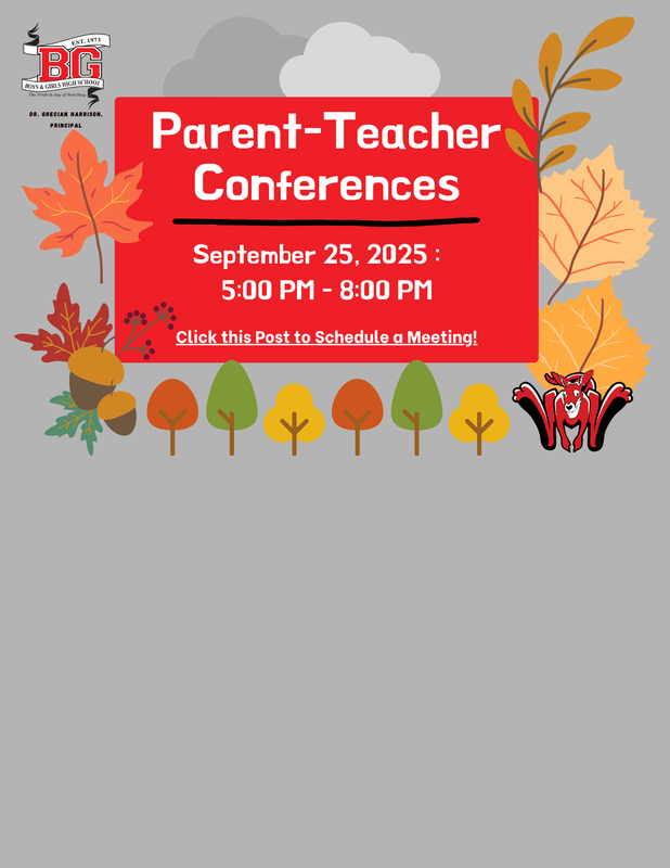 Parent Teacher Open School Conferences - September 25, 2025