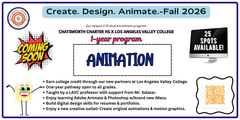 Animation Dual Enrollment Thumbnail Image