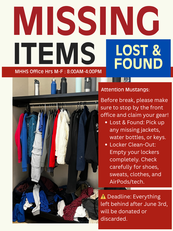 Don't leave your favorite gear behind, Mustangs! Featured Photo