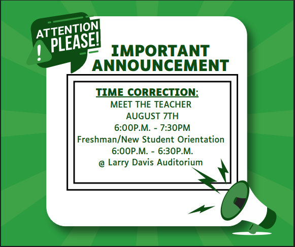 Updated Time: CHS Meet the Teacher Featured Photo