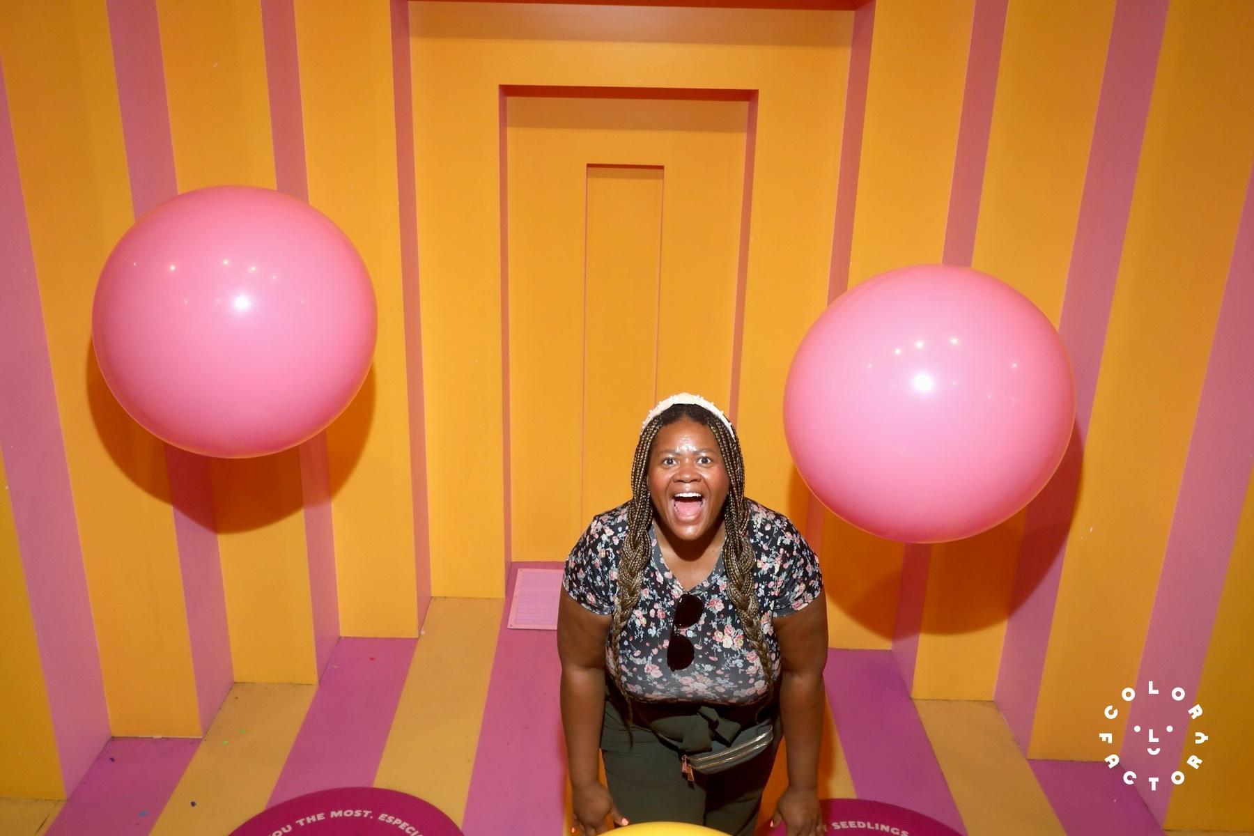 Ms. Richmond at Color Factory