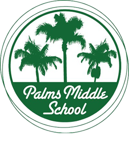 Palms Middle School logo