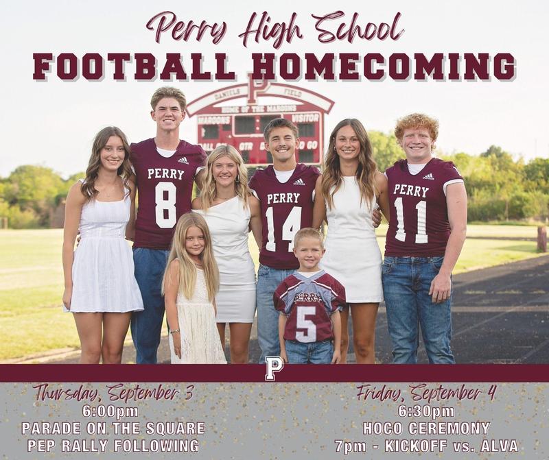 Perry High School Football Homecoming