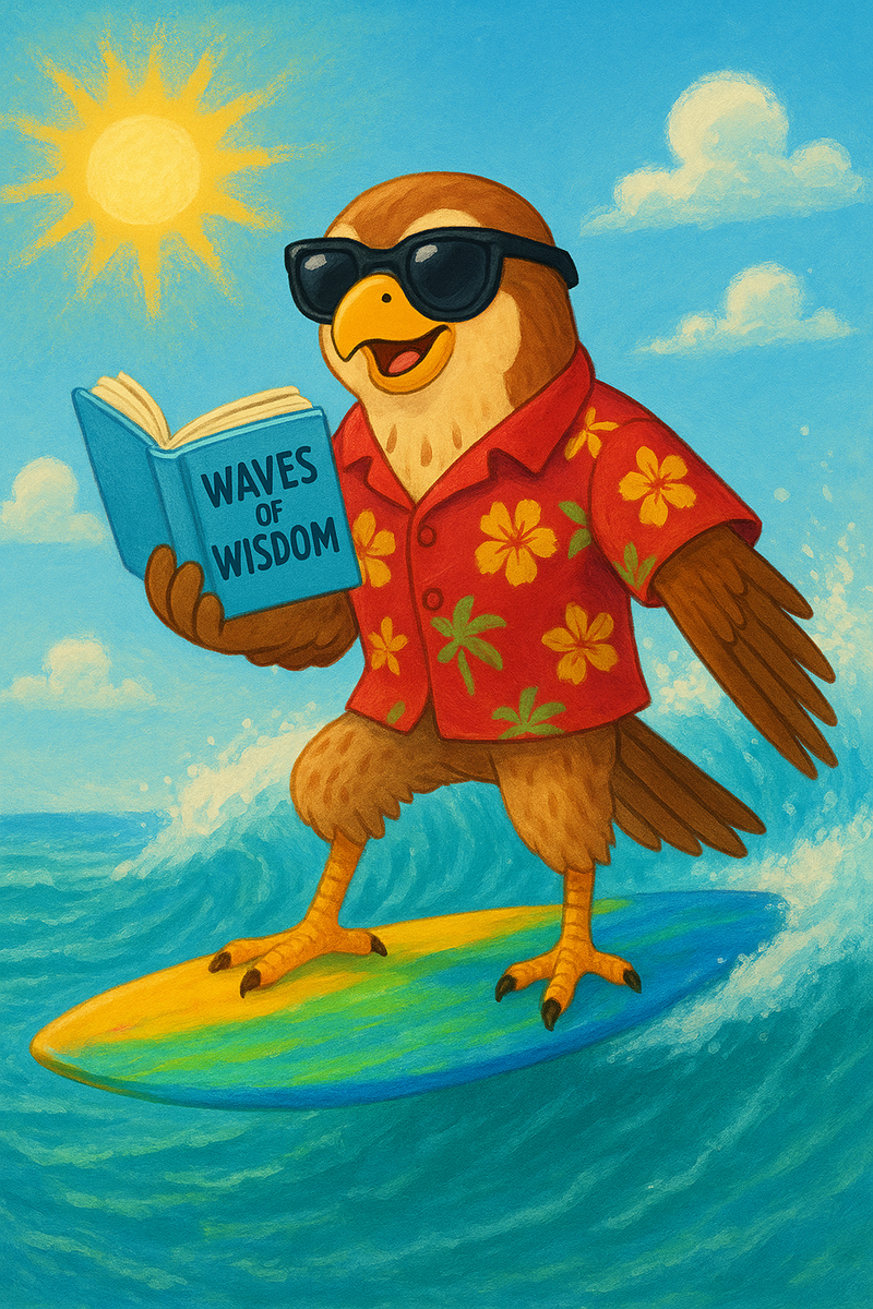 Surfing Falcon