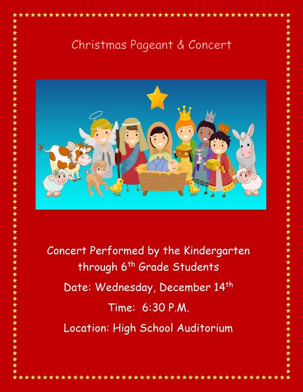Christmas Pageant & Concert - December 14th Featured Photo