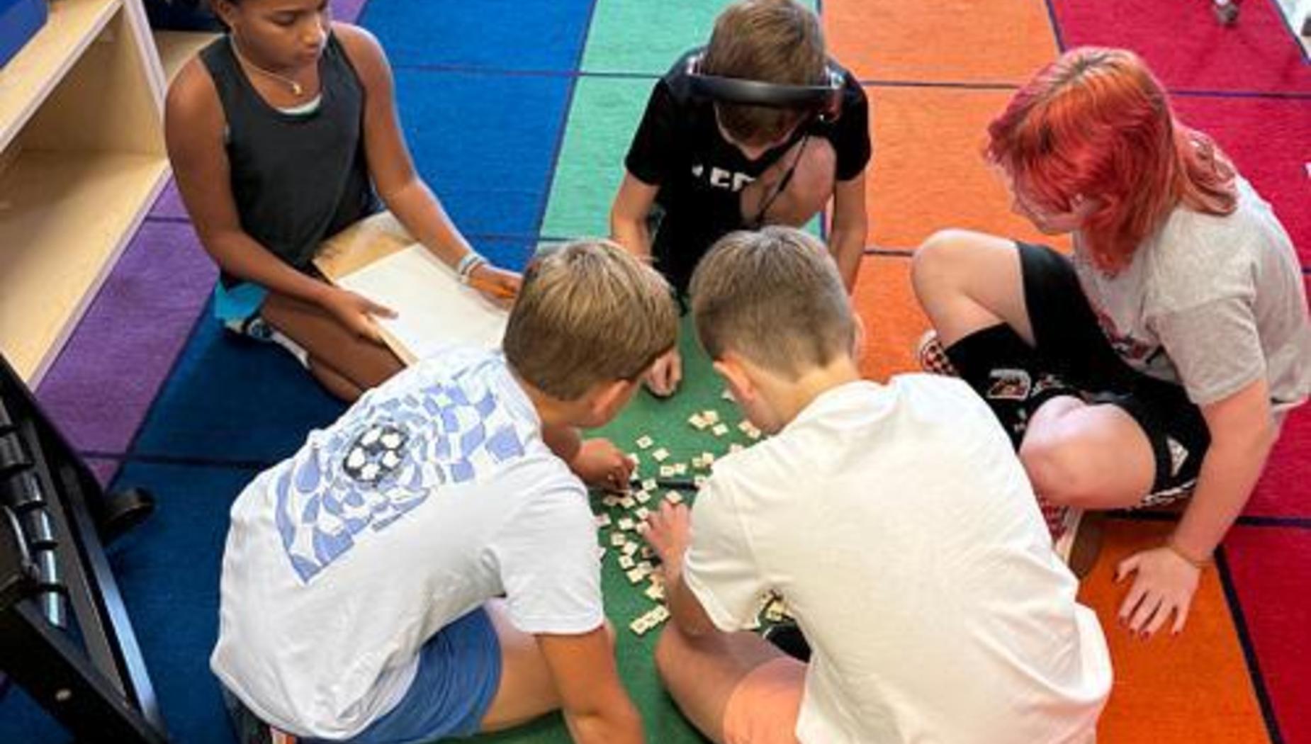 5th Grade Hard at Work