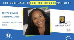 Misty Richmond finalist for Golden Apple Award