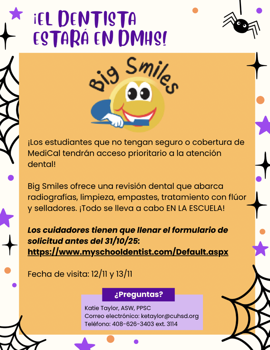 dental screenings for students nov 12 and 13 2025