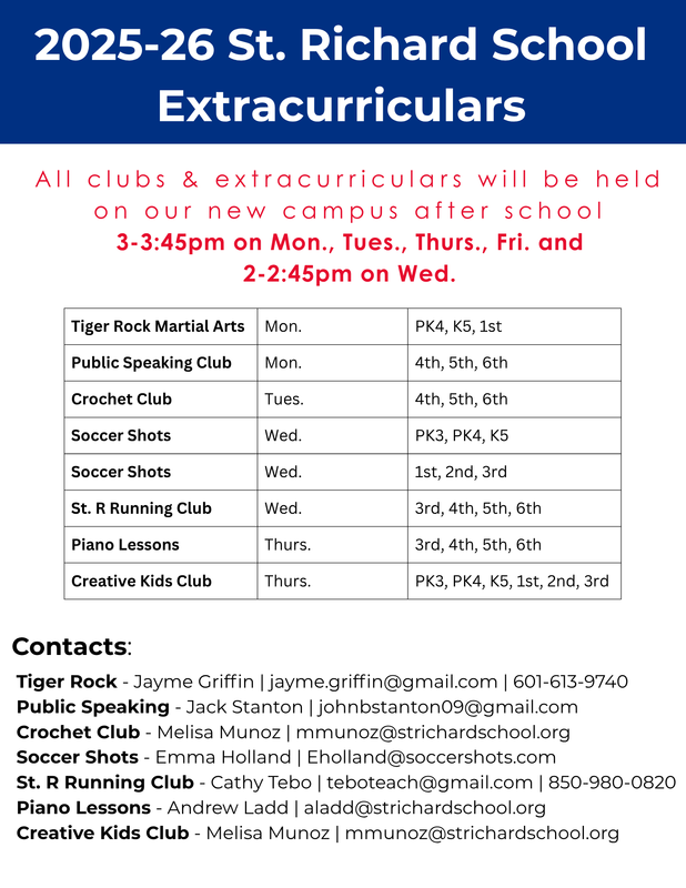 Register for Extracurricular Activities Featured Photo