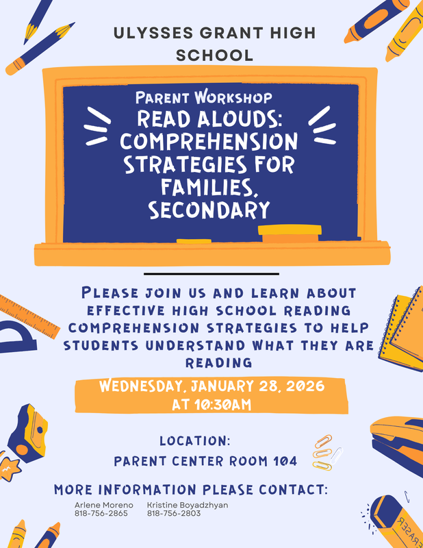 Parent Workshop: Reading Comprehension Strategies for Families Featured Photo