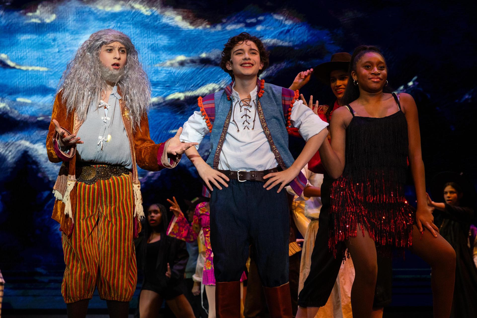 A scene from Something Rotten, Jr.