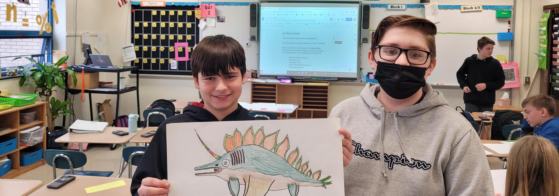 7th Grade Dinosaur Day!