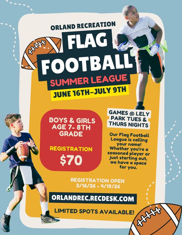 Flag Football Summer League