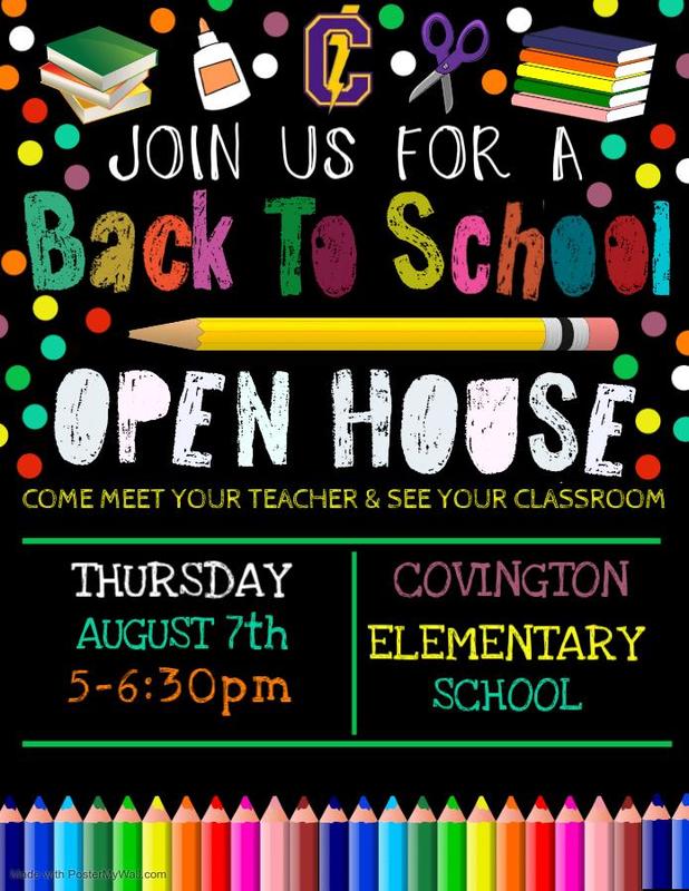 Back to School Open House Featured Photo