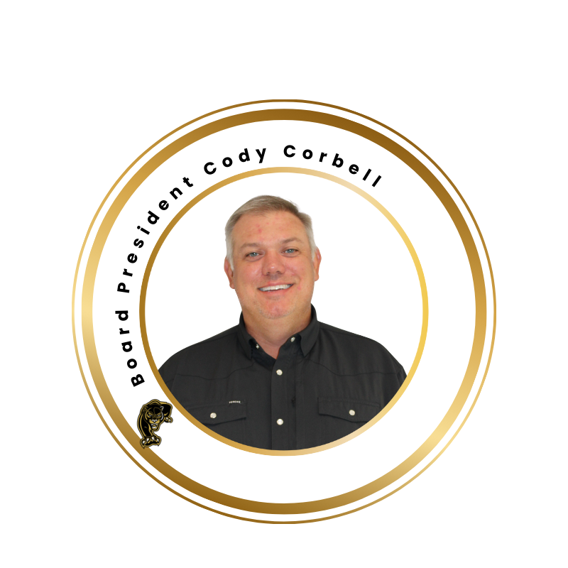 Image of board president Cody Corbell