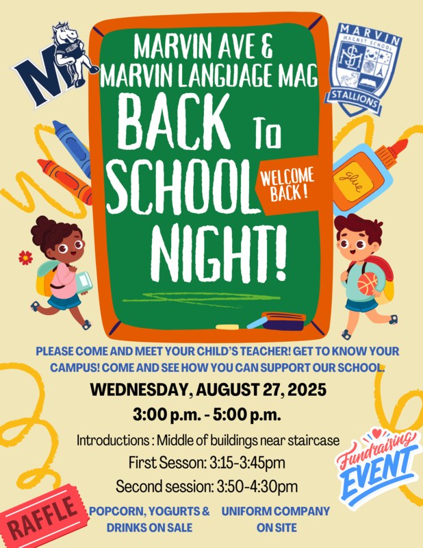 back to school flyer