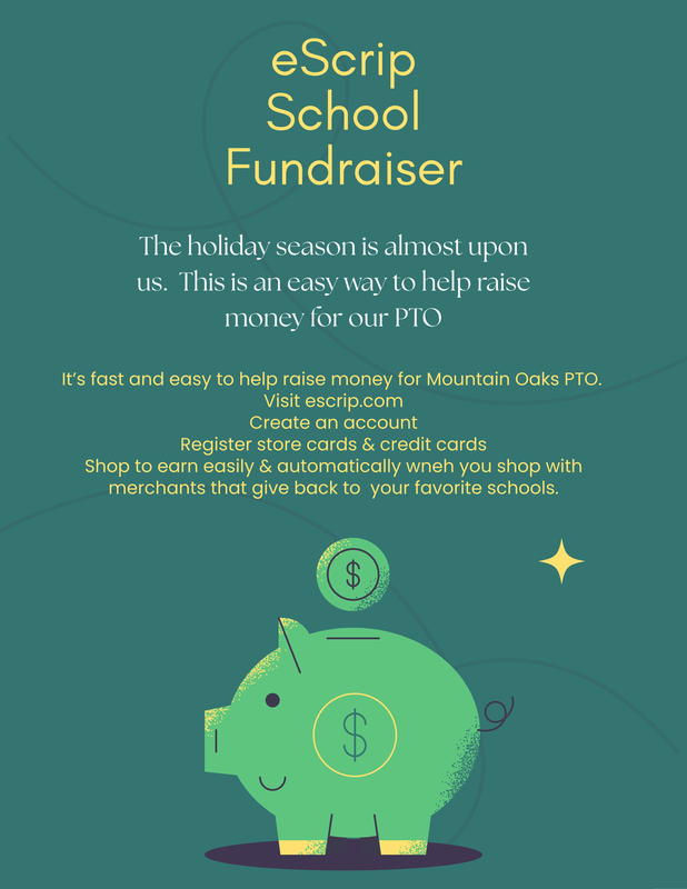 escrip Fundraiser flyer