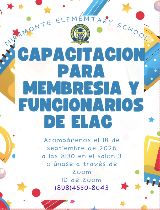 ELAC Meeting