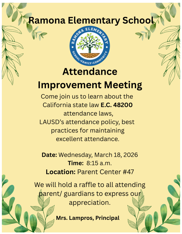 Attendance Improvement Meeting