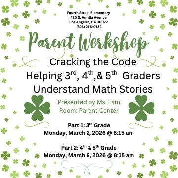Parent Workshop