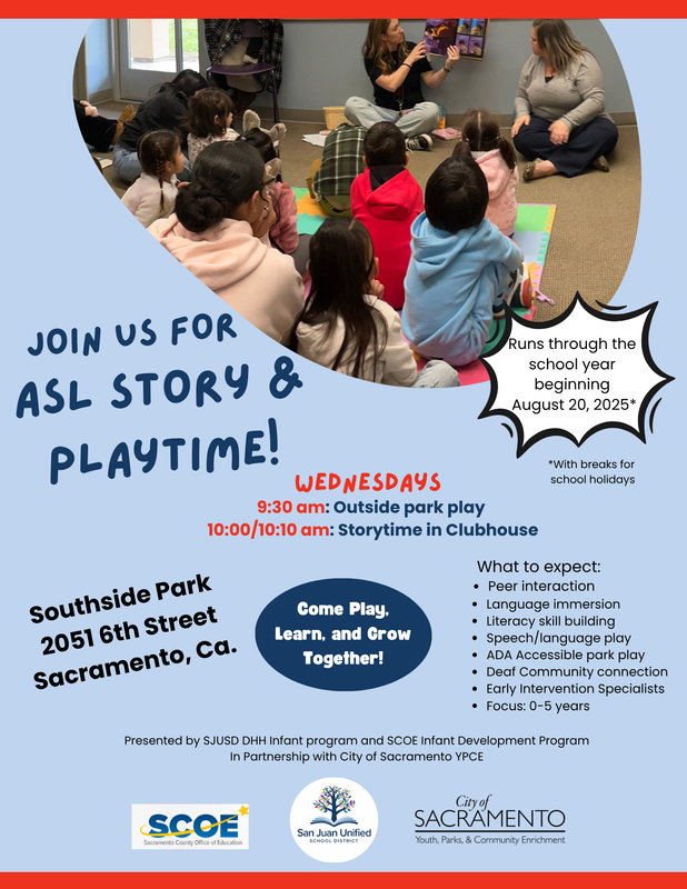 ASL Story & Playtime in Sacramento Featured Photo