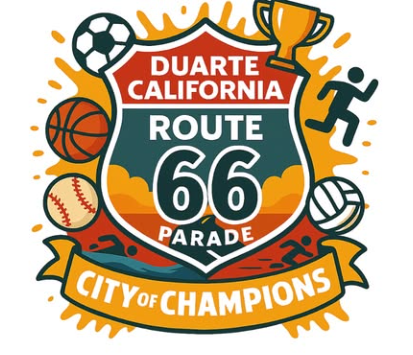 Route 66 shield City of Champions