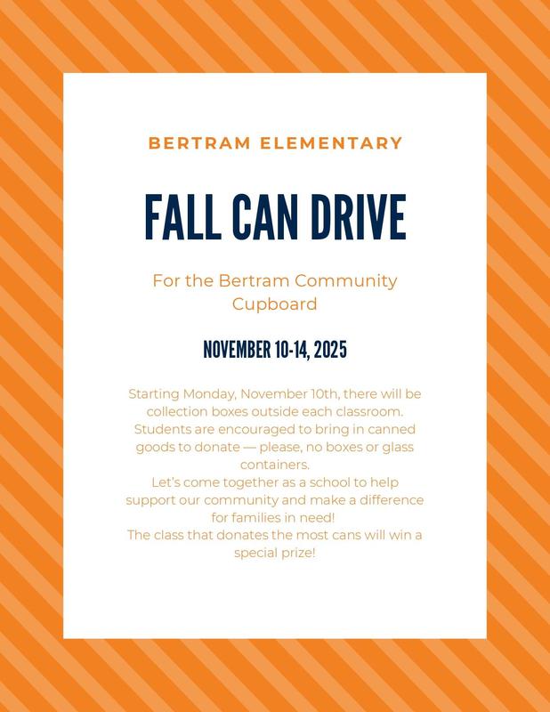 Bertram Family Connection 11/9 Featured Photo