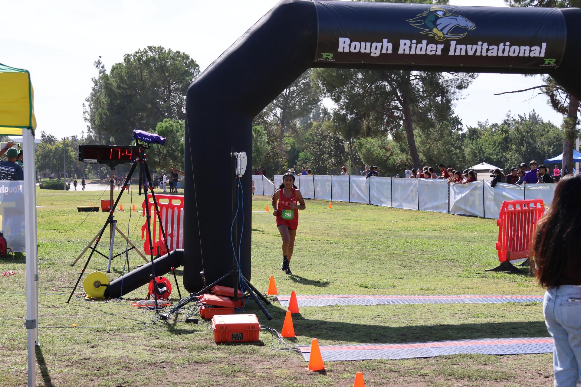 cross country runners in action
