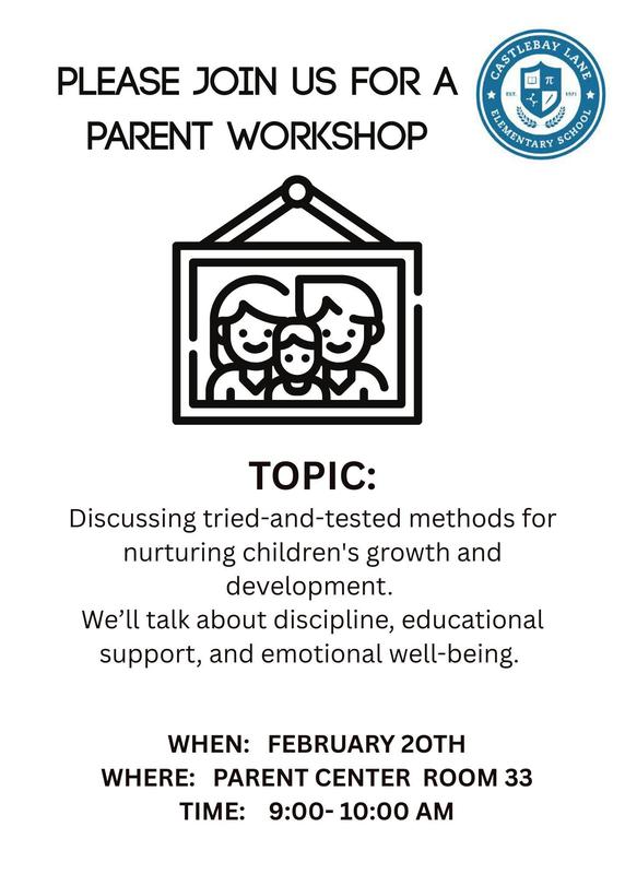 Parent Meeting 2/20