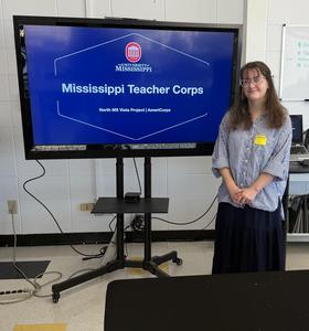Anna Thomas of the Mississippi Teacher Corps Program