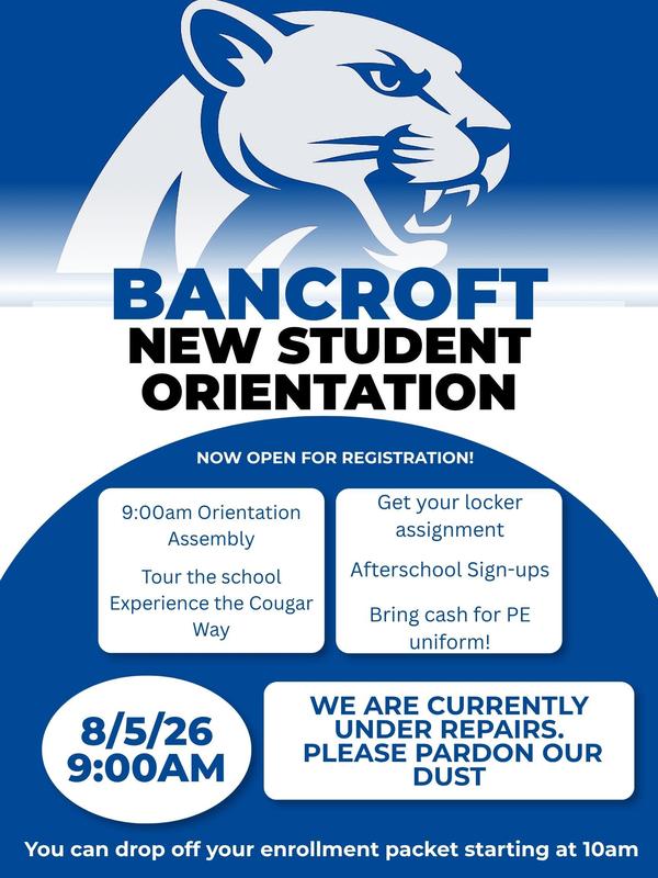 New Student Orientation 2026