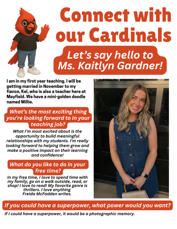 Pdf of Connect with our Cardinals: Kaitlyn Gardner