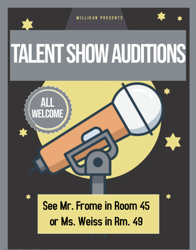 Millikan's Got Talent Auditions Featured Photo