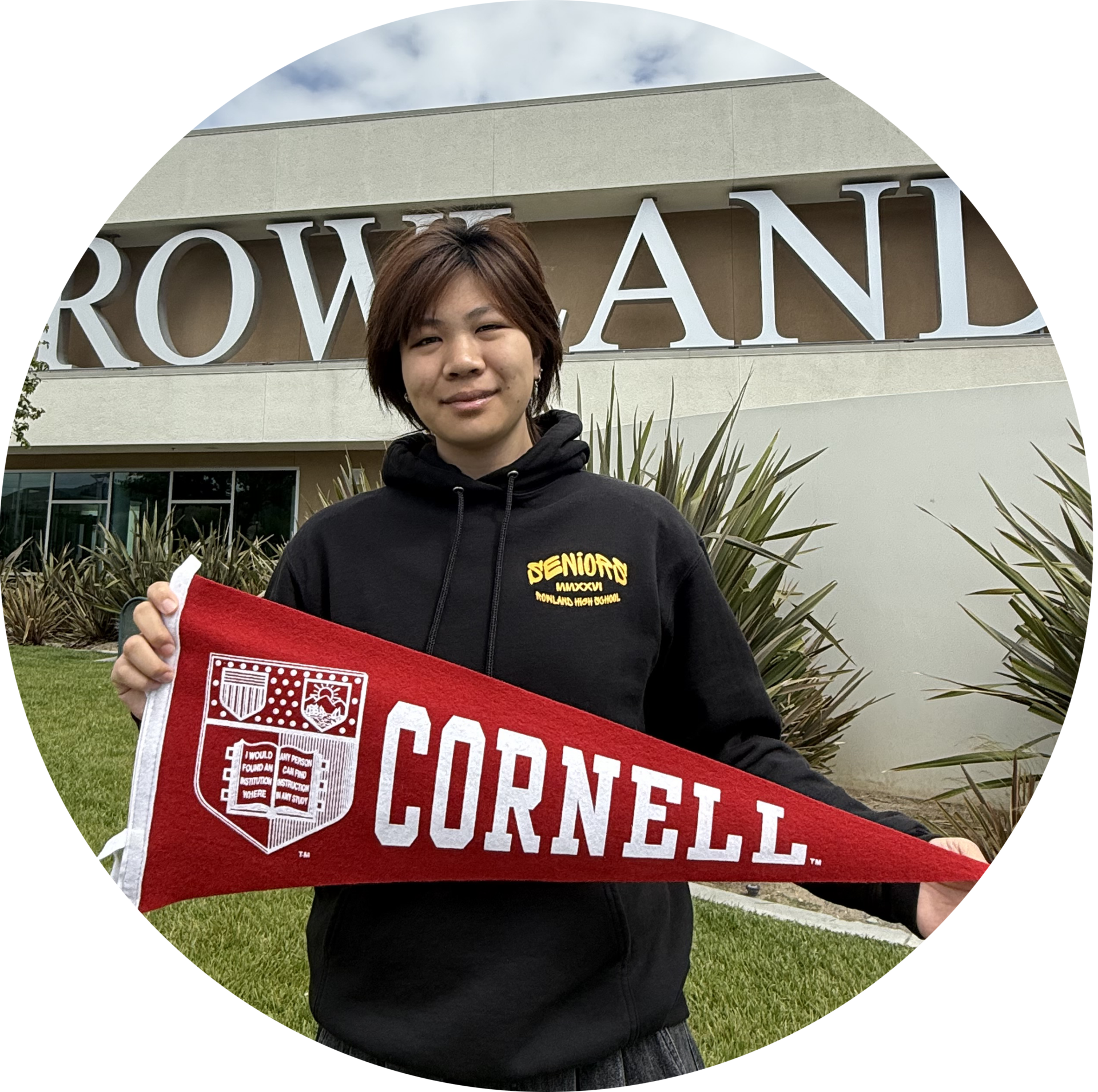 Blandford graduated from Rowland High School