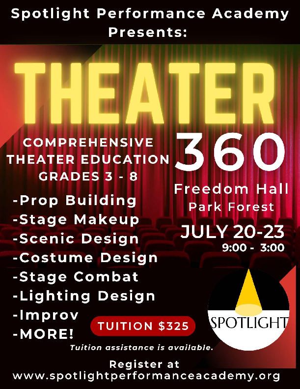 Info for Theater 360 Comprehensive Theater Ed. Grades 3 to 8.