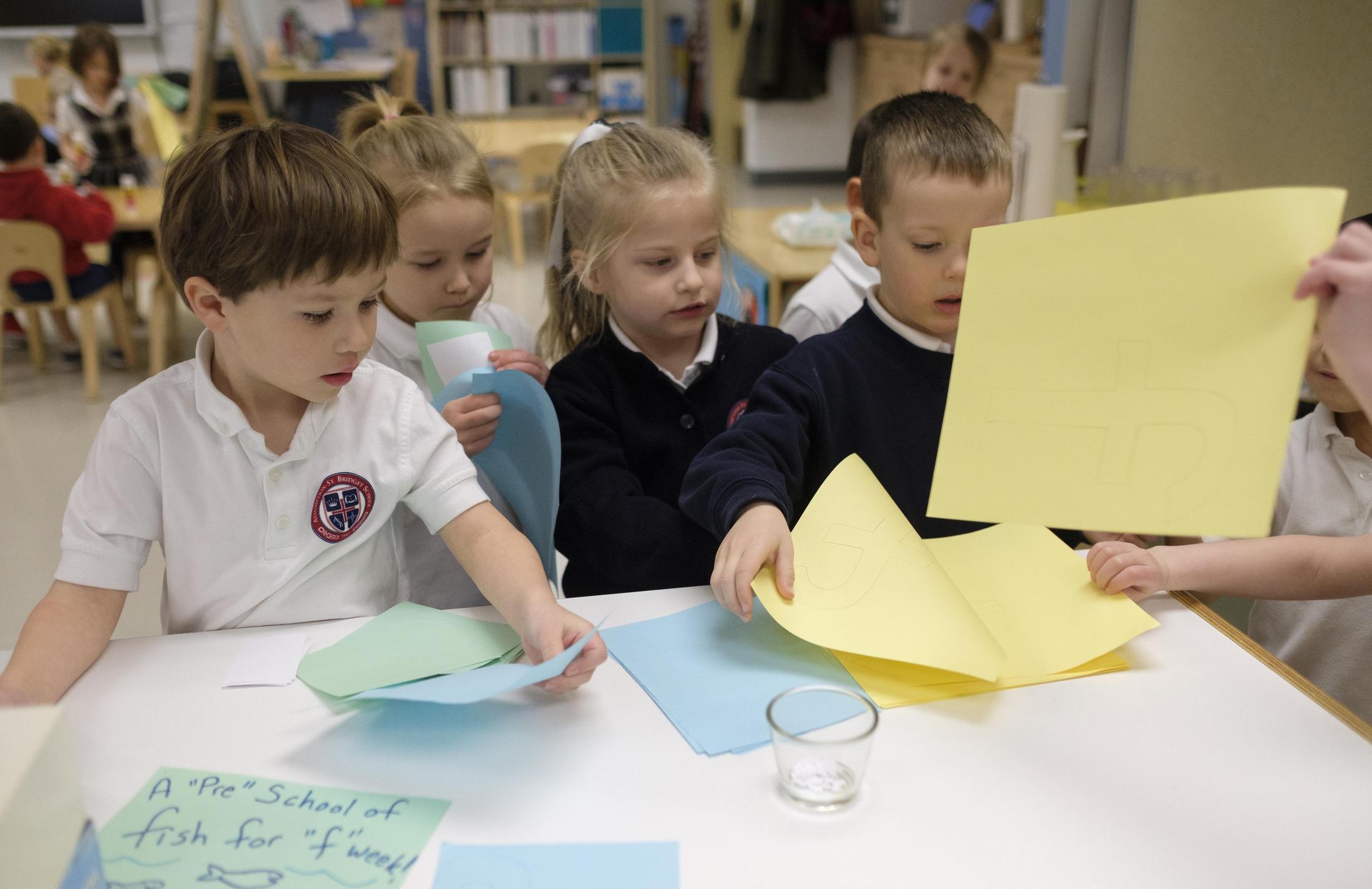 PreK Admissions Assumption St. Bridget School
