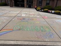 Welcome Back chalk