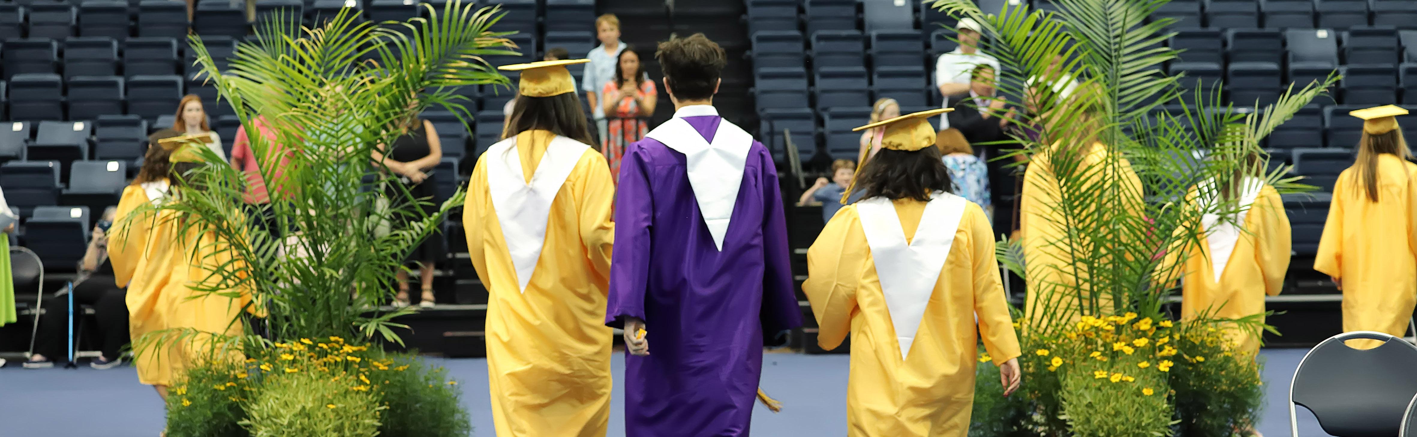 Students at Graduation