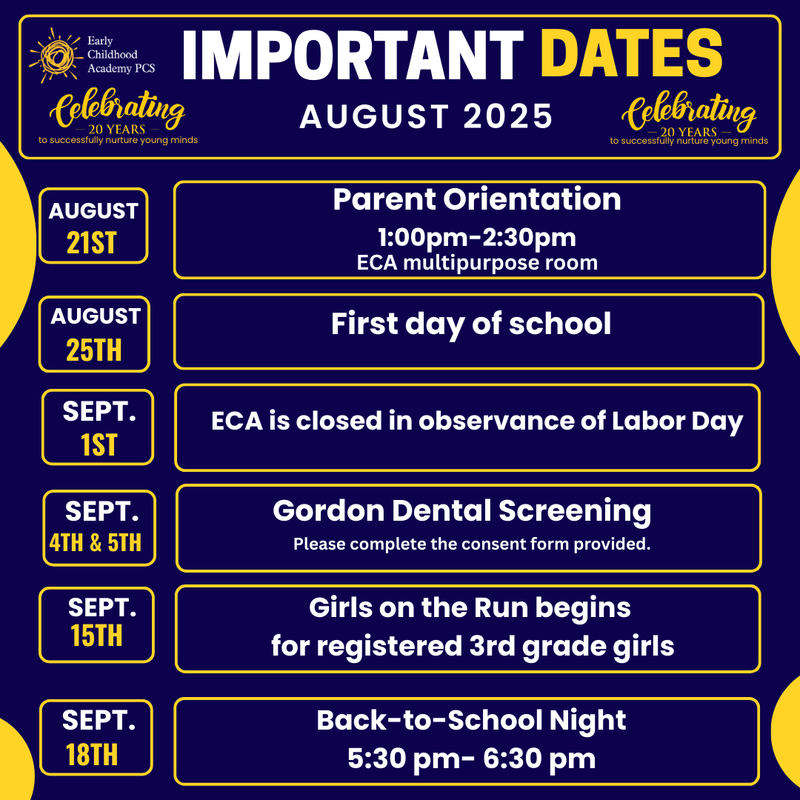 Weekly Guide to Key Dates & Events Featured Photo