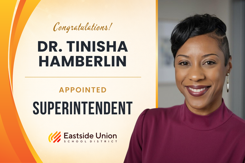 EUSD New Superintendent Announced