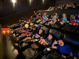 Students at the Movies