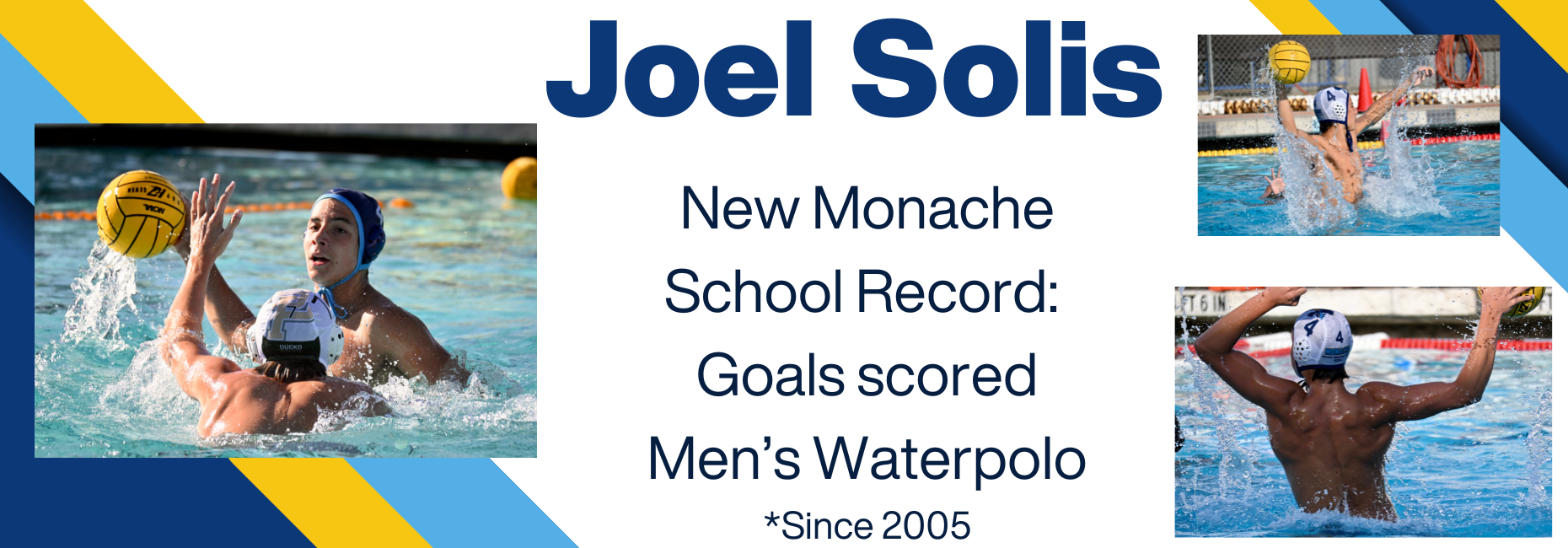 Joel Solis- breaks school scoring record