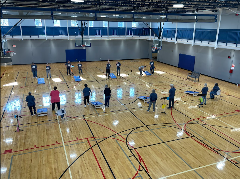 55+ Cornhole participants