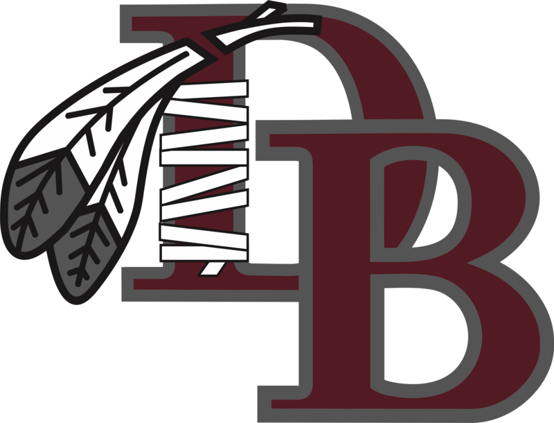 Logo for Dobyns-Bennett High School - Maroon and White.