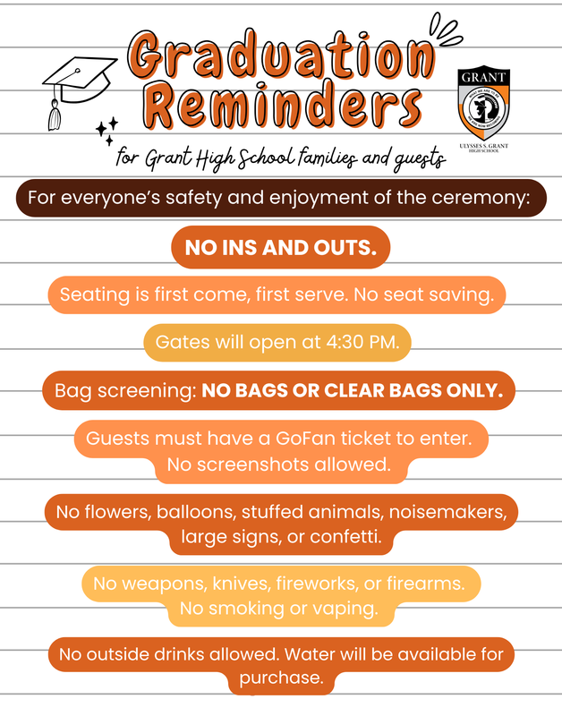 Graduation Reminders Featured Photo