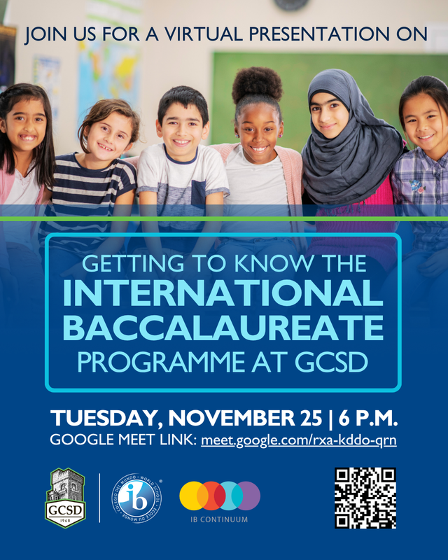 Getting To Know IB at GCSD ENGLISH