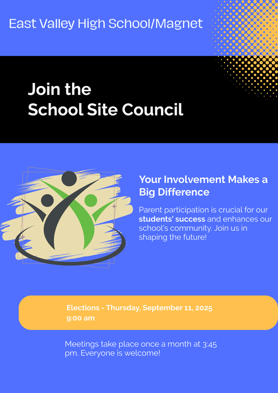 SSC Parent Elections Thursday, Sept 11th @9:00 am